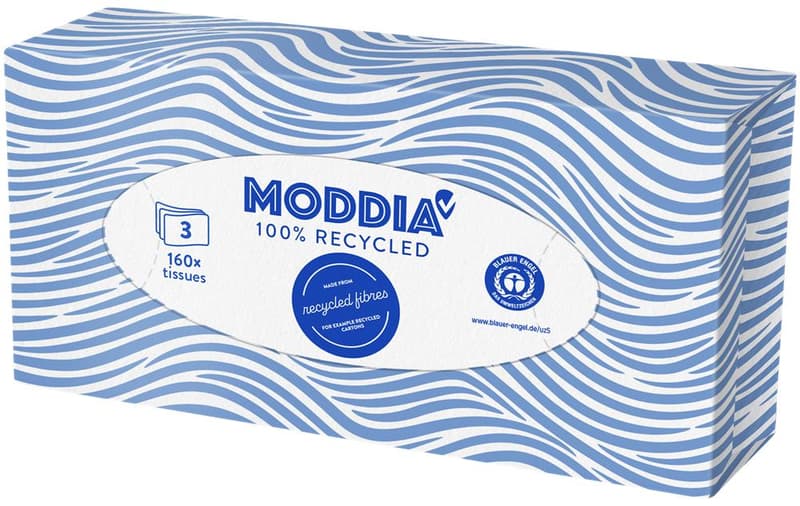Moddia Recycling Cosmetic Toys 160 Sheet 3-layer
