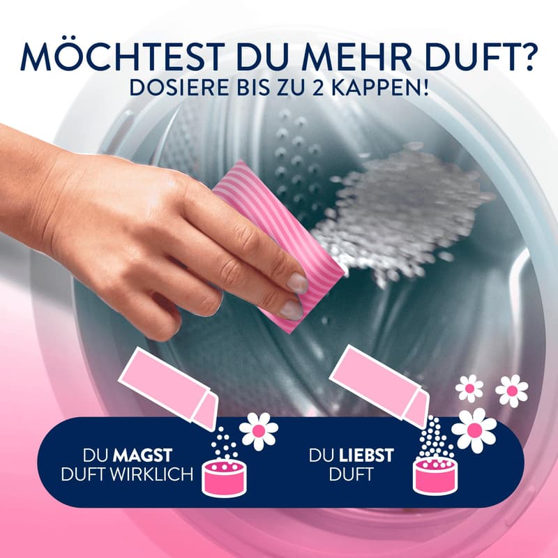 Lenor Light Wäscheparfüm, Jasminblüte, 155g