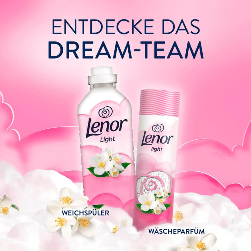 Lenor Light Wäscheparfüm, Jasminblüte, 155g