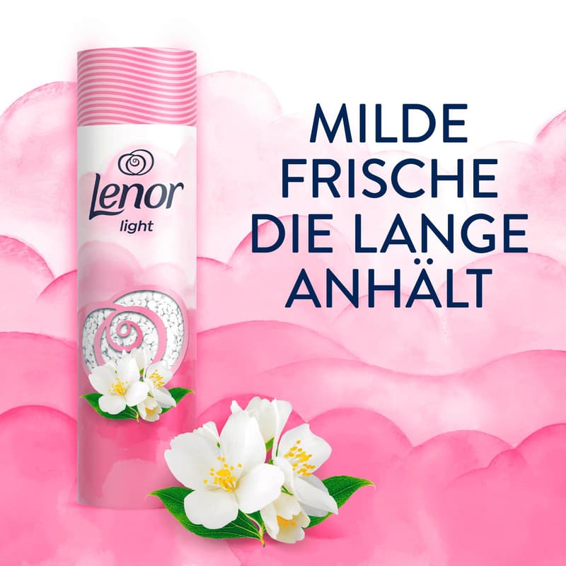 Lenor Light Wäscheparfüm, Jasminblüte, 155g