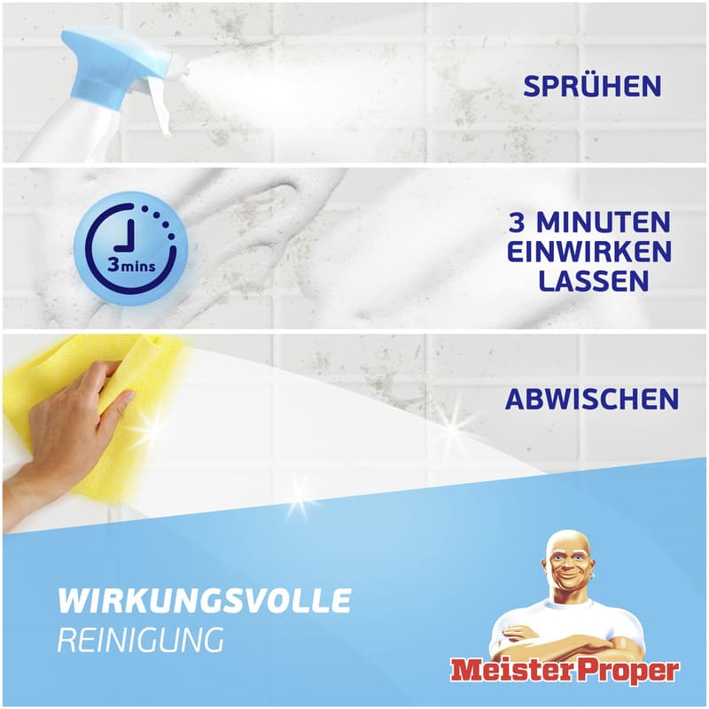 Meister Proper Spray Bad 800ml