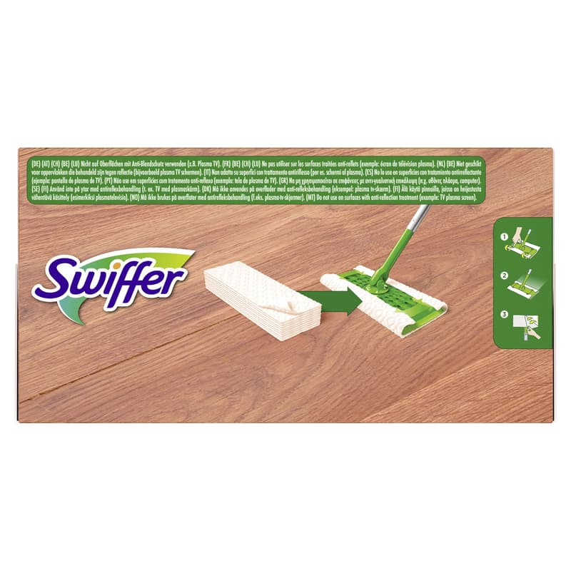 Swiffer Dry Wipes Refill Pack 18 Wood & Parquet