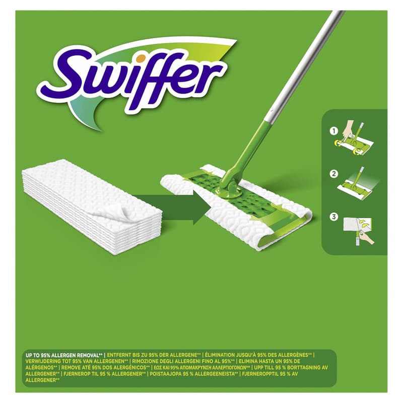 Swiffer Trocken Wischtücher Nachfüllpackung 36er mit Duft
