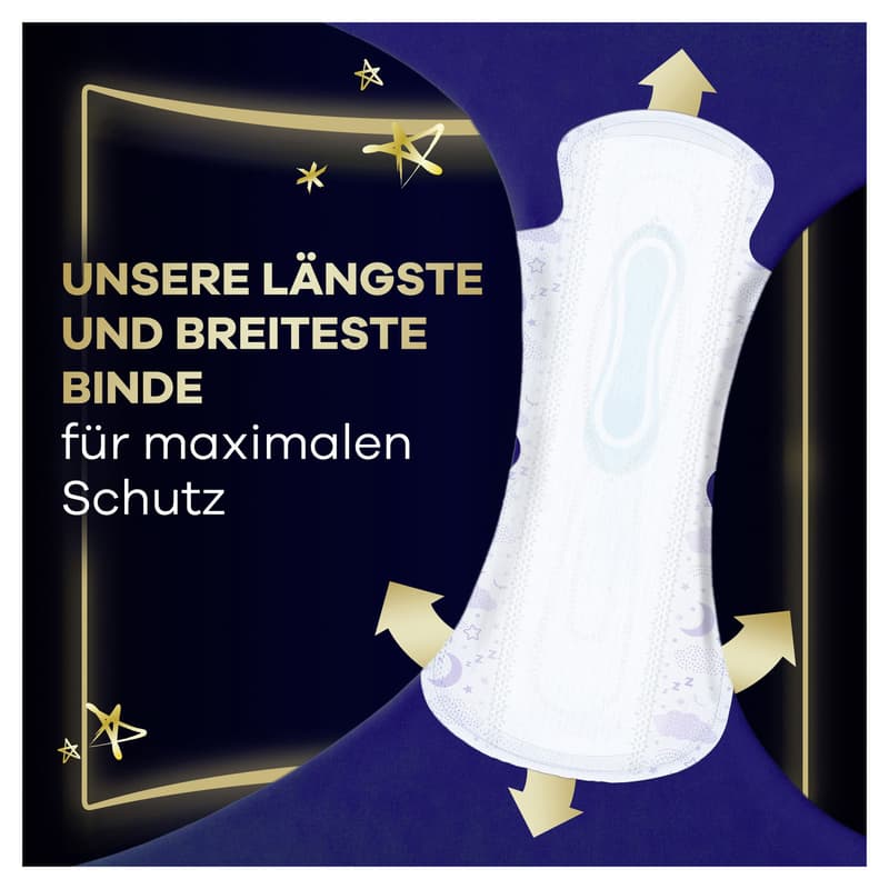 always Binde Ultimate Night - Max Protection mit Flügeln Gigapack 18