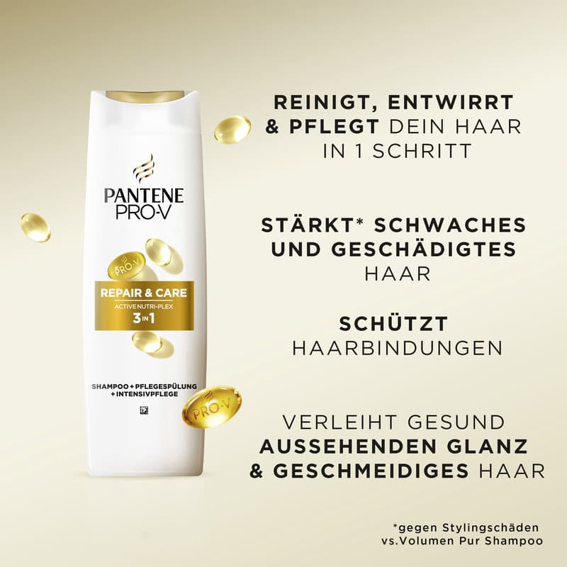 Pantene Pro-V 3in1 Repair & Care Shampoo