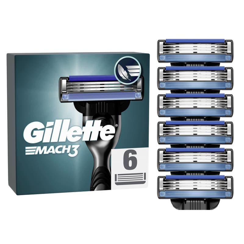 Gillette Mach3 Systemklingen 6er