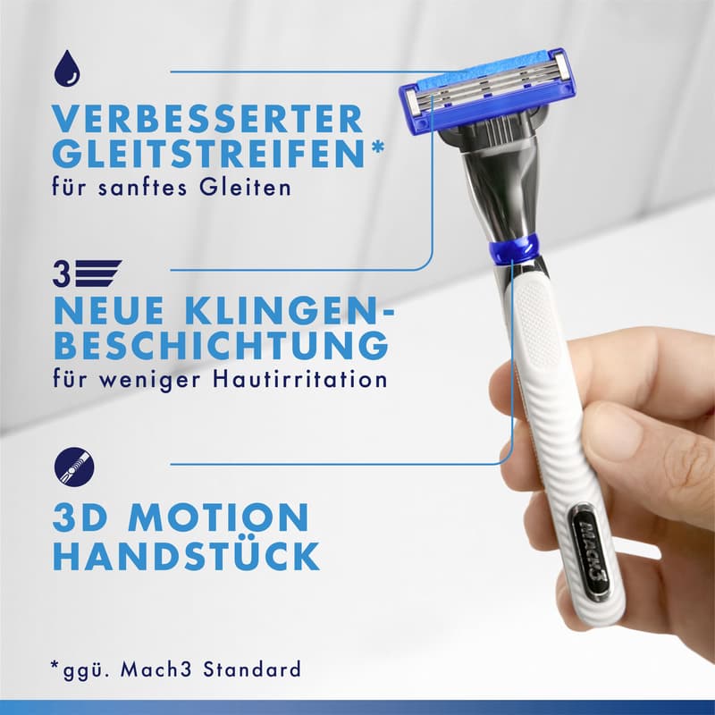 Gillette Mach3 Systemklingen 12er