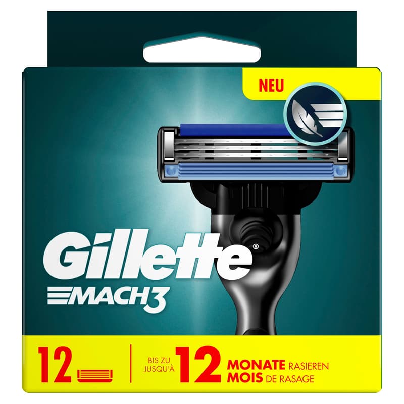 Gillette Mach3 Systemklingen 12er
