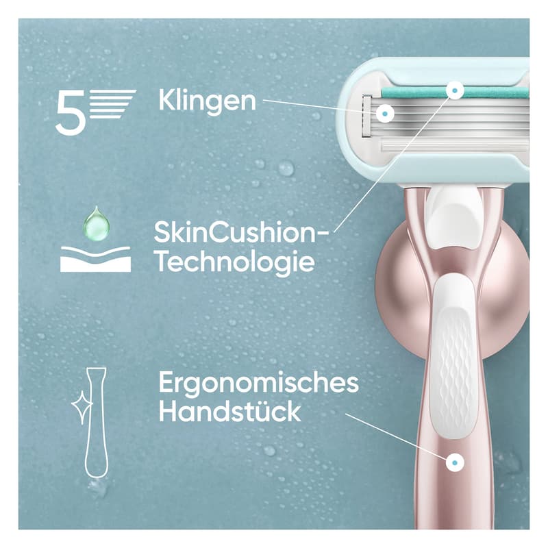 Gillette Venus Pro Smooth Sensitive Systemklingen 4er