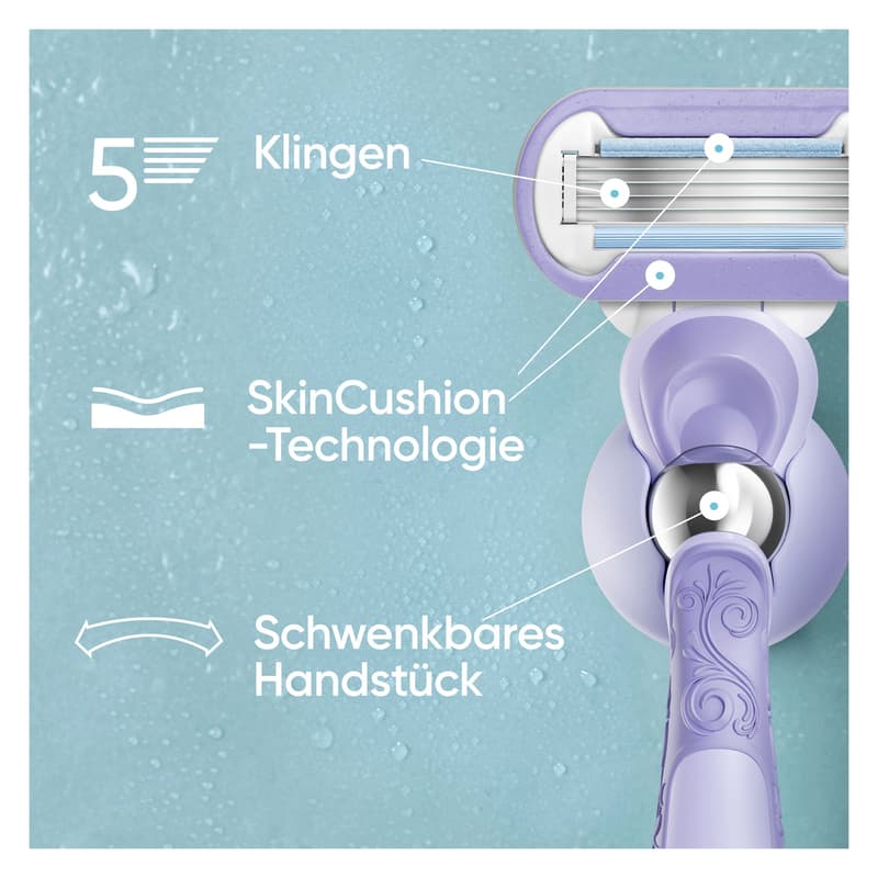 Gillette Venus Extra Smooth Swirl Systemklingen 4er