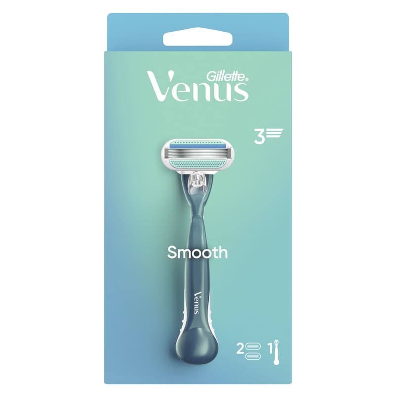 Gillette Venus Smooth Rasierapparat mit 2 Klingen