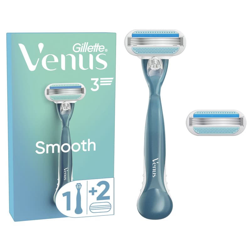 Gillette Venus Smooth Rasierapparat mit 2 Klingen