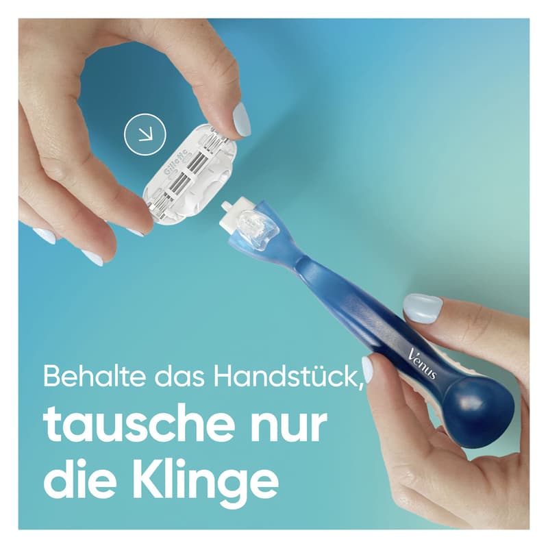 Gillette Venus Smooth Rasierapparat mit 2 Klingen