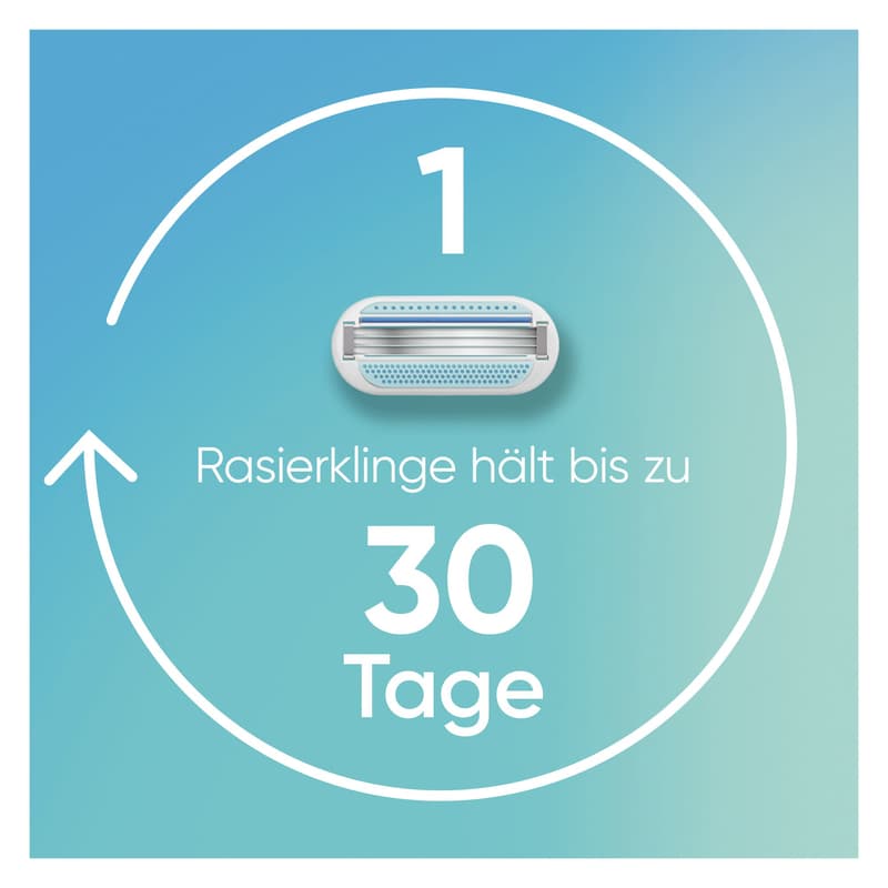 Gillette Venus Smooth Rasierapparat mit 2 Klingen