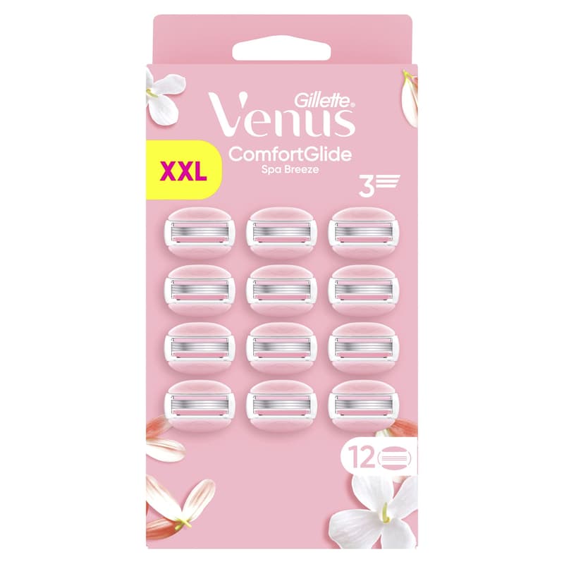 Gillette Venus Comfortglide Spa Breeze Systemklingen 12er (Big Pack)