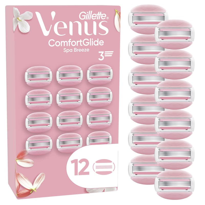 Gillette Venus Comfortglide Spa Breeze Systemklingen 12er (Big Pack)