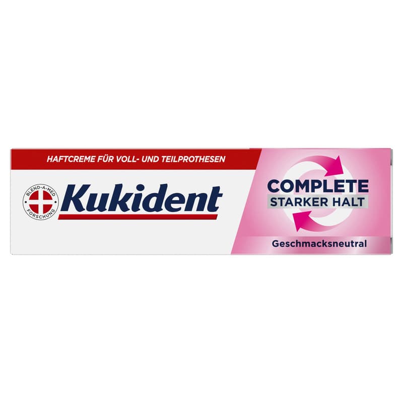 Kukident Haftcreme Complete Geschmacksneutral 47g