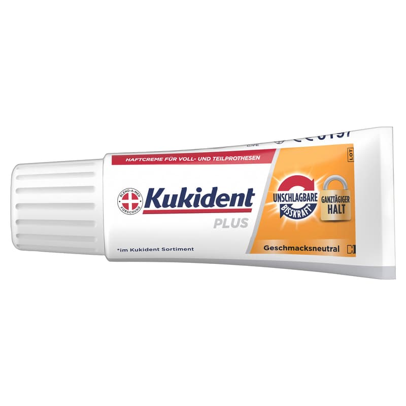 Kukident Plus Adhesive Cream Unbeatable bite power
