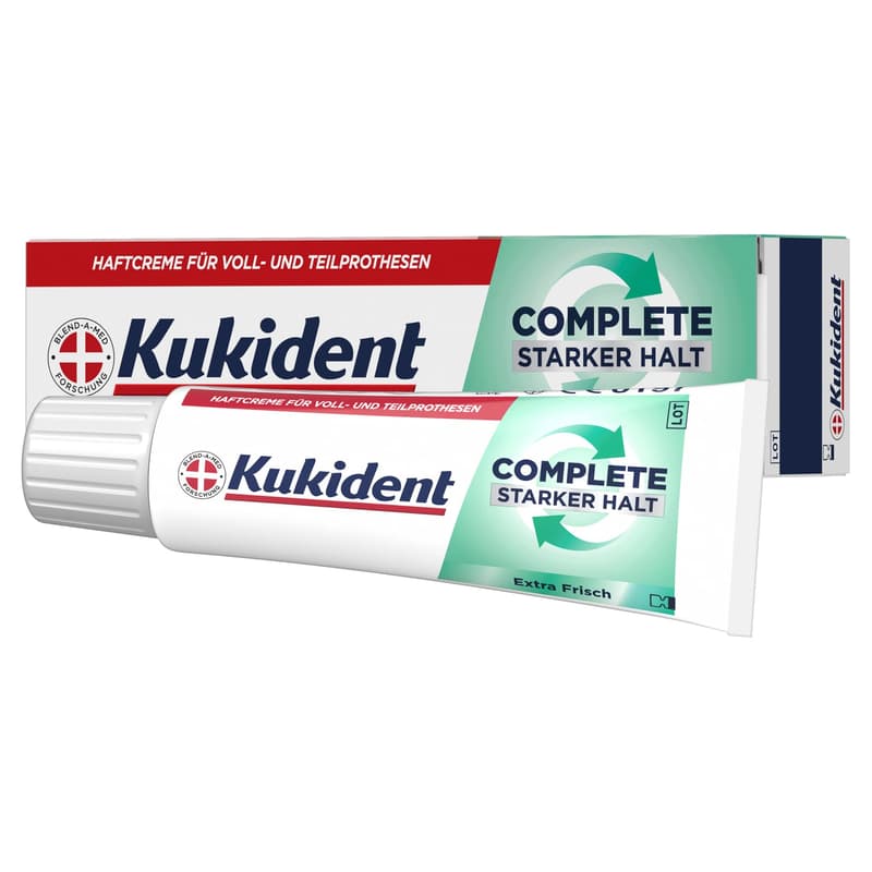 Kukident Adhesive Cream Complete Extra Fresh 47g