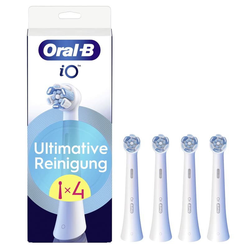 Oral-B iO Ultimate Cleaning Brush Heads (4 Pack)