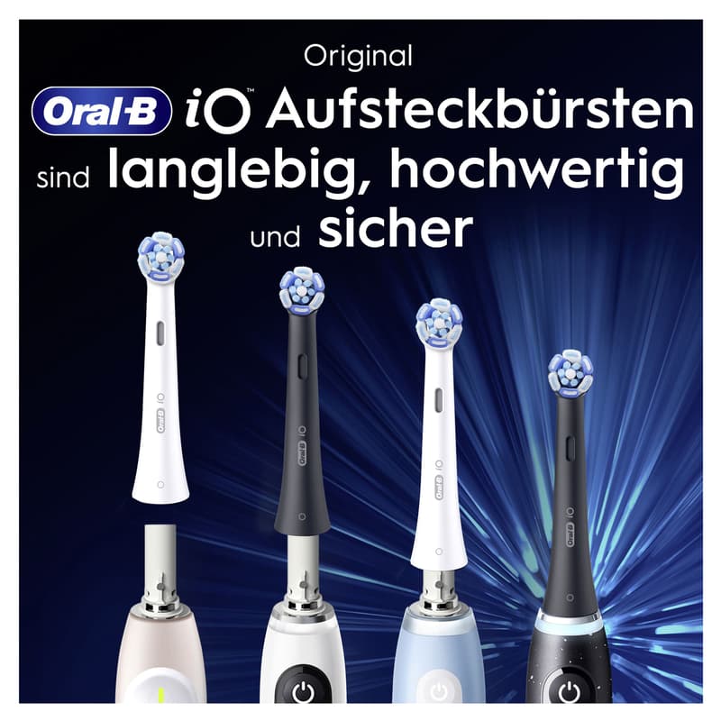 Oral-B iO Ultimate Cleaning Brush Heads (4 Pack)