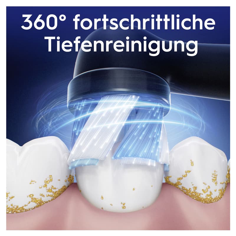Oral-B iO Ultimate Cleaning Brush Heads Black 4-pack