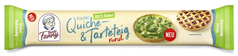 Tante Fanny Frischer Dinkel Quiche- & Tarteteig
