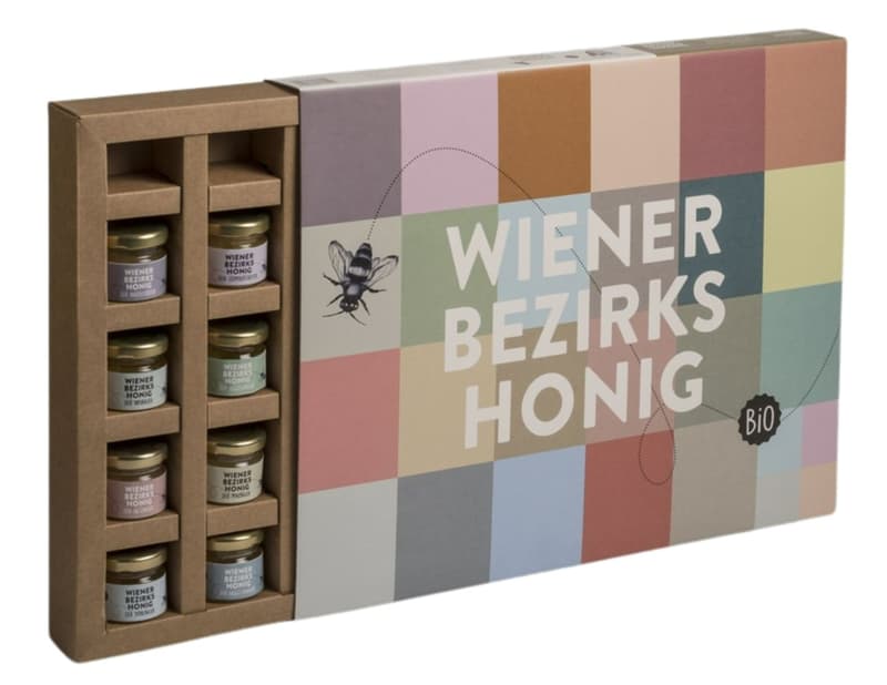 Wiener Bezirksimkerei BIO Wiener Bezirkshonig Degustationsbox