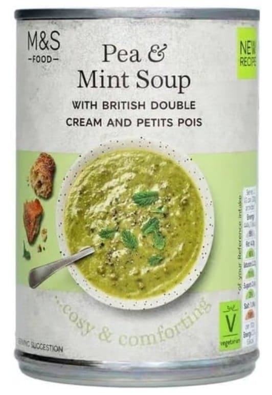 Marks & Spencer Erbsen-Minze-Suppe
