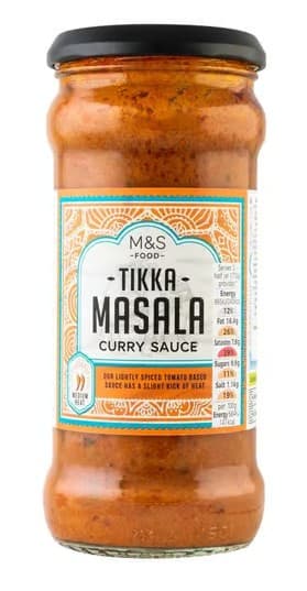 Marks & Spencer Tikka Masala Curry Sauce