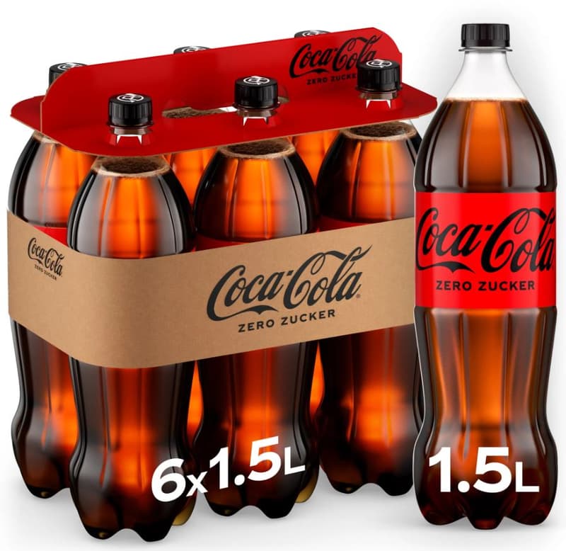 Coca-Cola Zero 6x1,5l (EinwegPFAND)