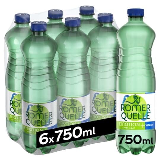 Römerquelle Emotion +Vitamin Apple Acai 6x0.75l (disposable deposit)