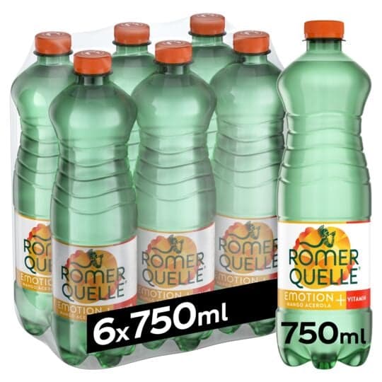 Römerquelle Emotion +Vitamin Mango Acerola 6x0,75l (EinwegPFAND)