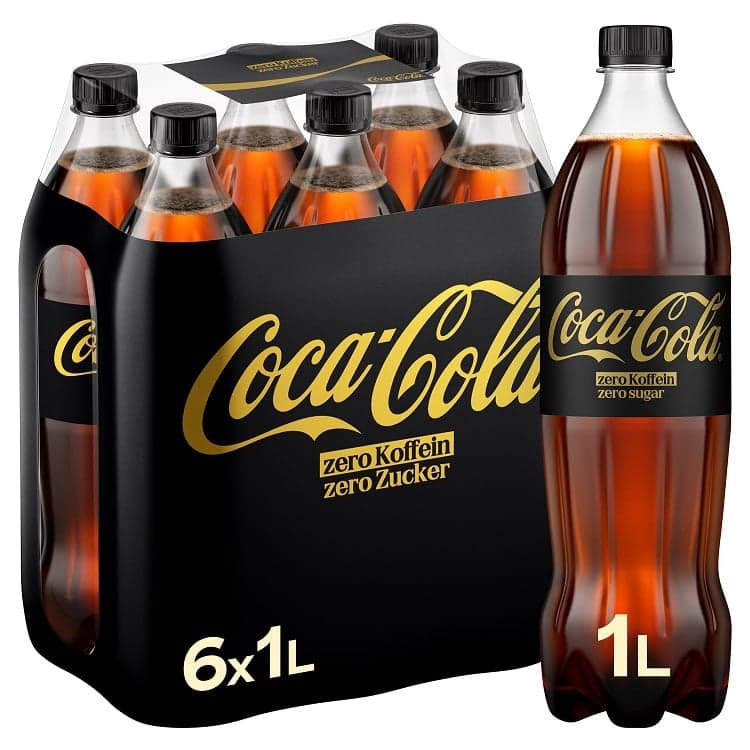 Coca-Cola Zero Sugar Zero Caffeine 6x1l (disposable deposit)
