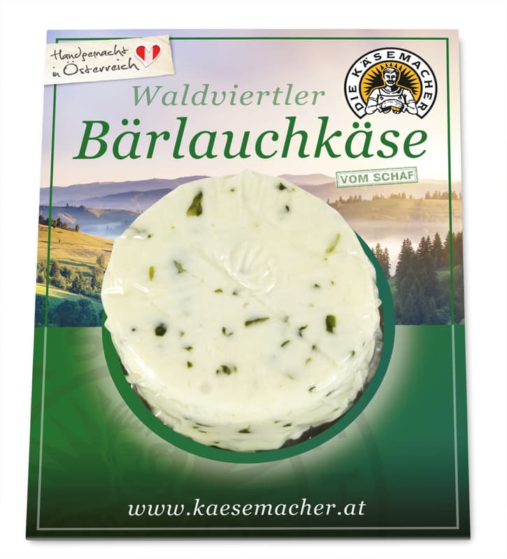 Die Käsemacher Waldviertler Bärlauchkäse vom Schaf