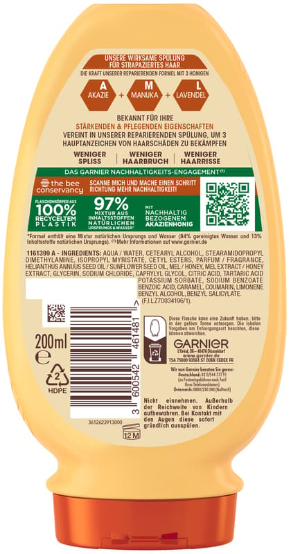 Garnier True Treasures Conditioner Honey Treasures