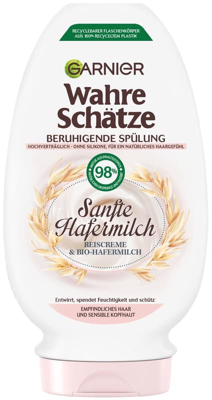 Garnier True Treasures Conditioner Gentle Oat Milk