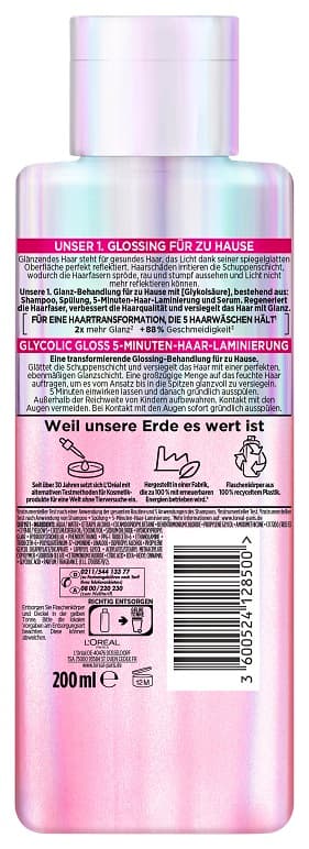 L'Oréal Paris Elvital Glycolic Gloss Hair Lamination