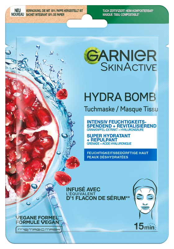 Garnier SkinActive Hydra Bomb Sheet Mask Pomegranate Extract