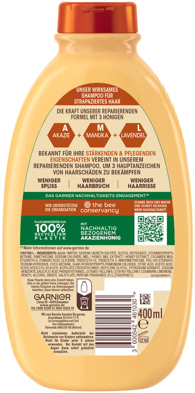 Garnier True Treasures Shampoo Honey Treasures