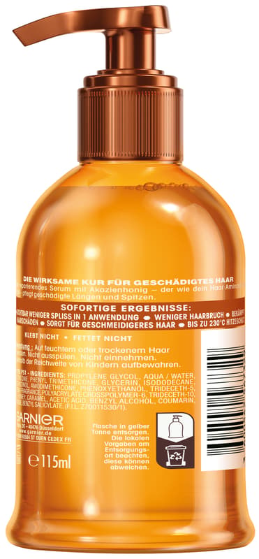 Garnier Wahre Schätze Haar Honig Reparierendes Serum