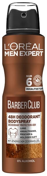 L'Oréal Men Expert Barber Club 48H Body Spray