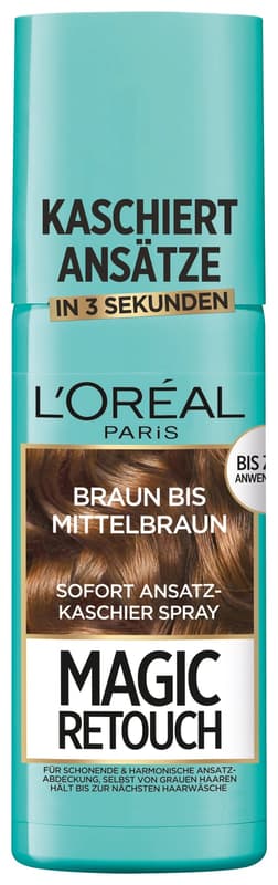 L'Oréal Paris Magic Retouch Lining Spray Dark brown to black-brown
