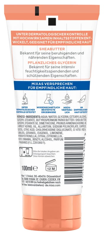 Mixa Shea Ultra Soft Hand & Nail Cream