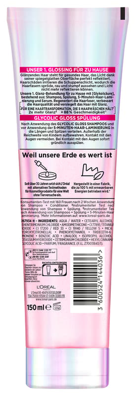 L'Oréal Paris Elvital Glycolic Gloss Conditioner