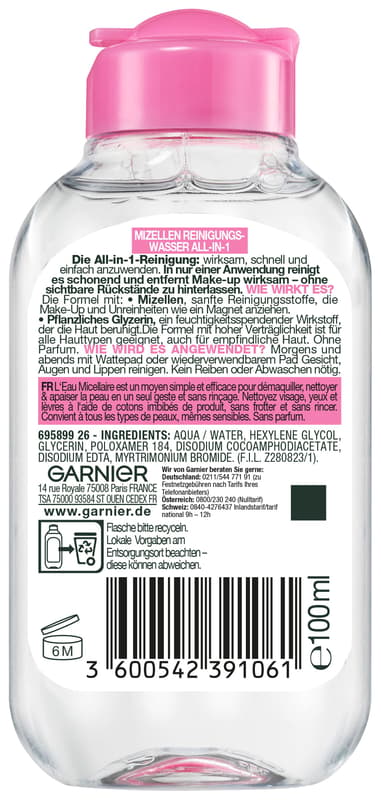 Garnier SkinActive Mizellen Reinigungswasser