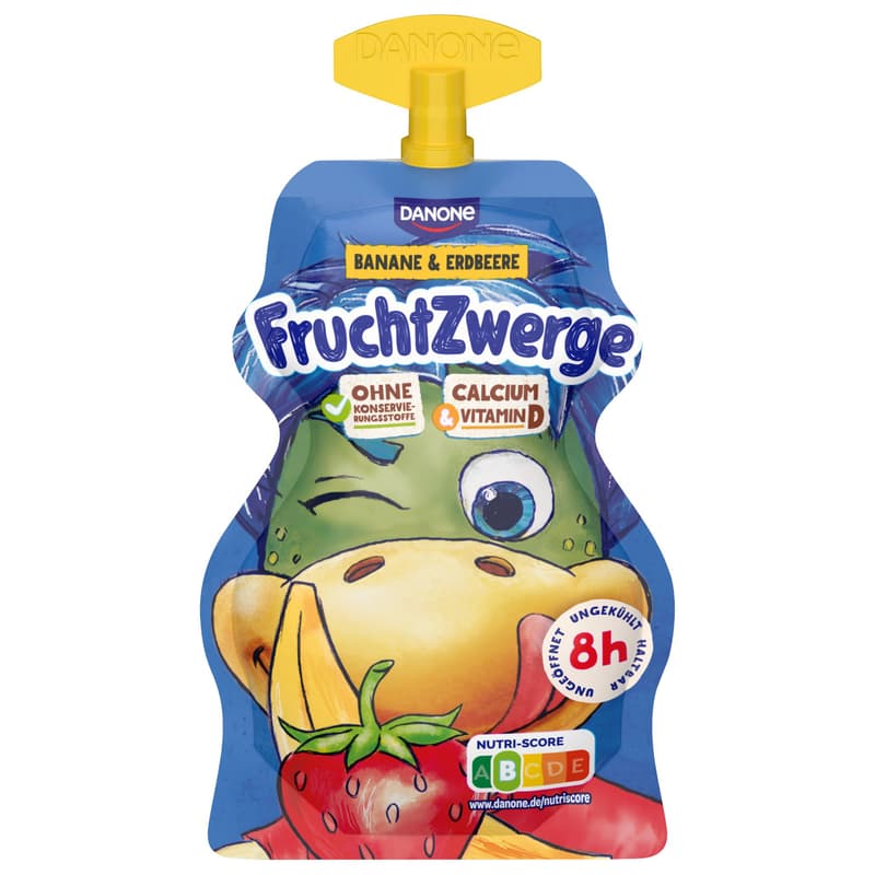 Danone FruchtZwerge Go! Erdbeere-Banane