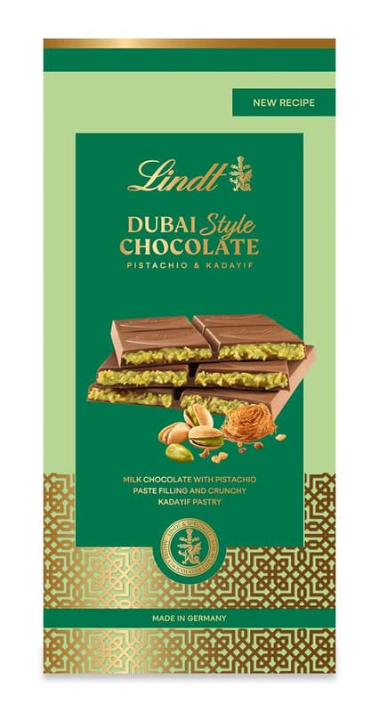 Lindt Dubai Style Chocolate Tafel