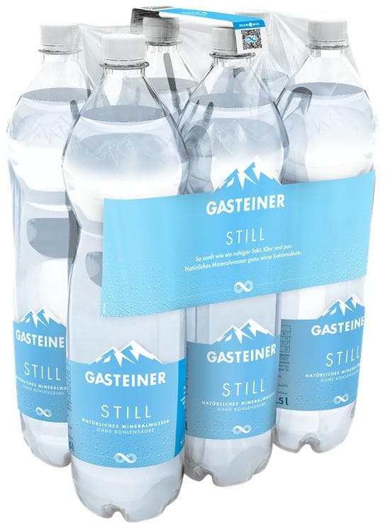 Gasteiner still 6x1,5L PET (EinwegPFAND)