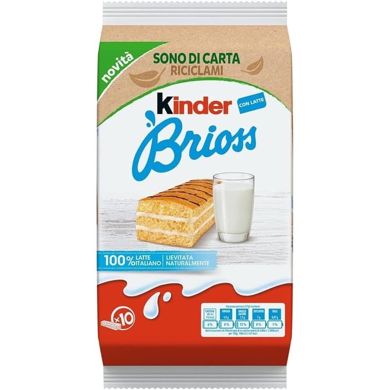 Ferrero Kinder Brioss Latte